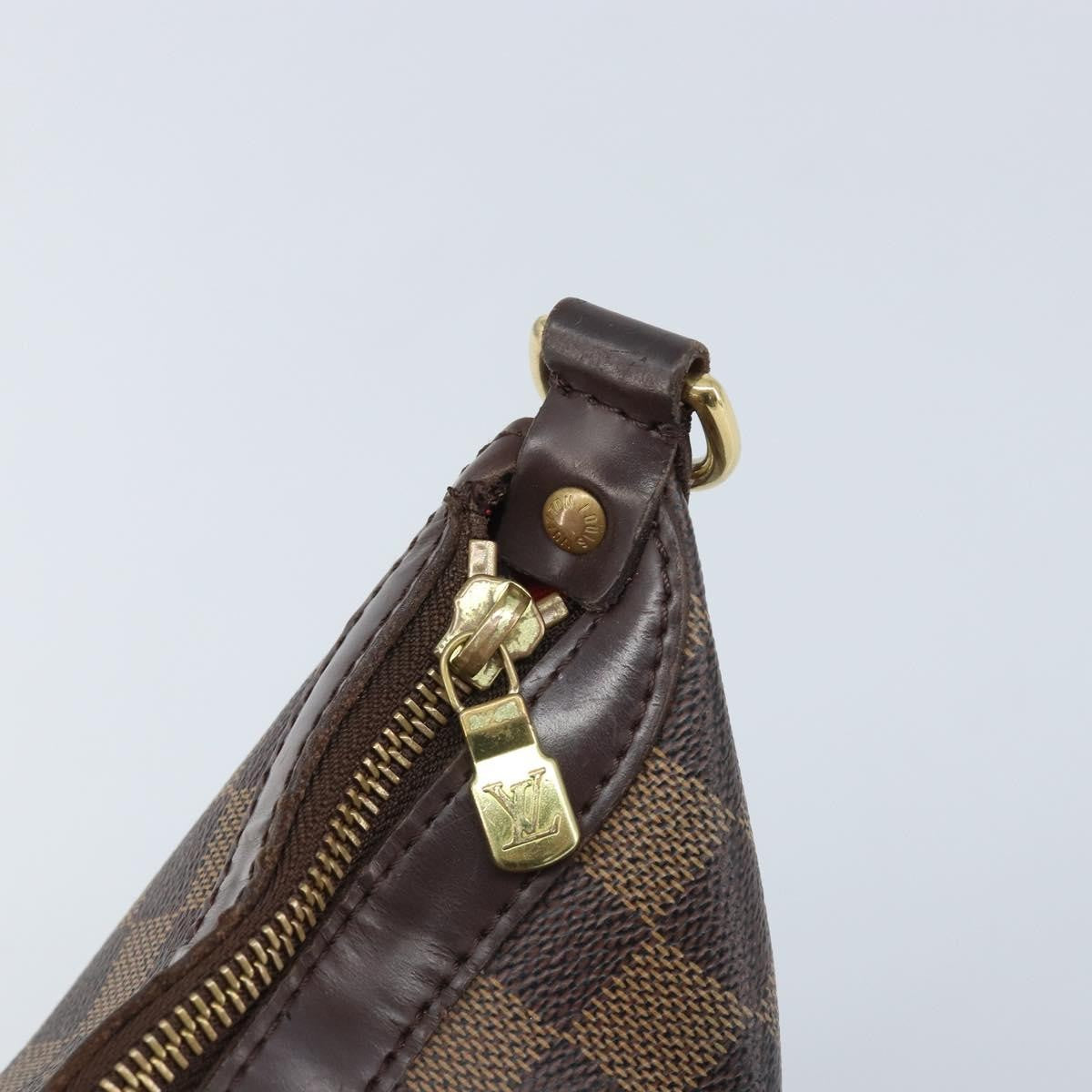 Louis Vuitton Illovo Handbag Damier, BROWN, CANVAS, Handbag