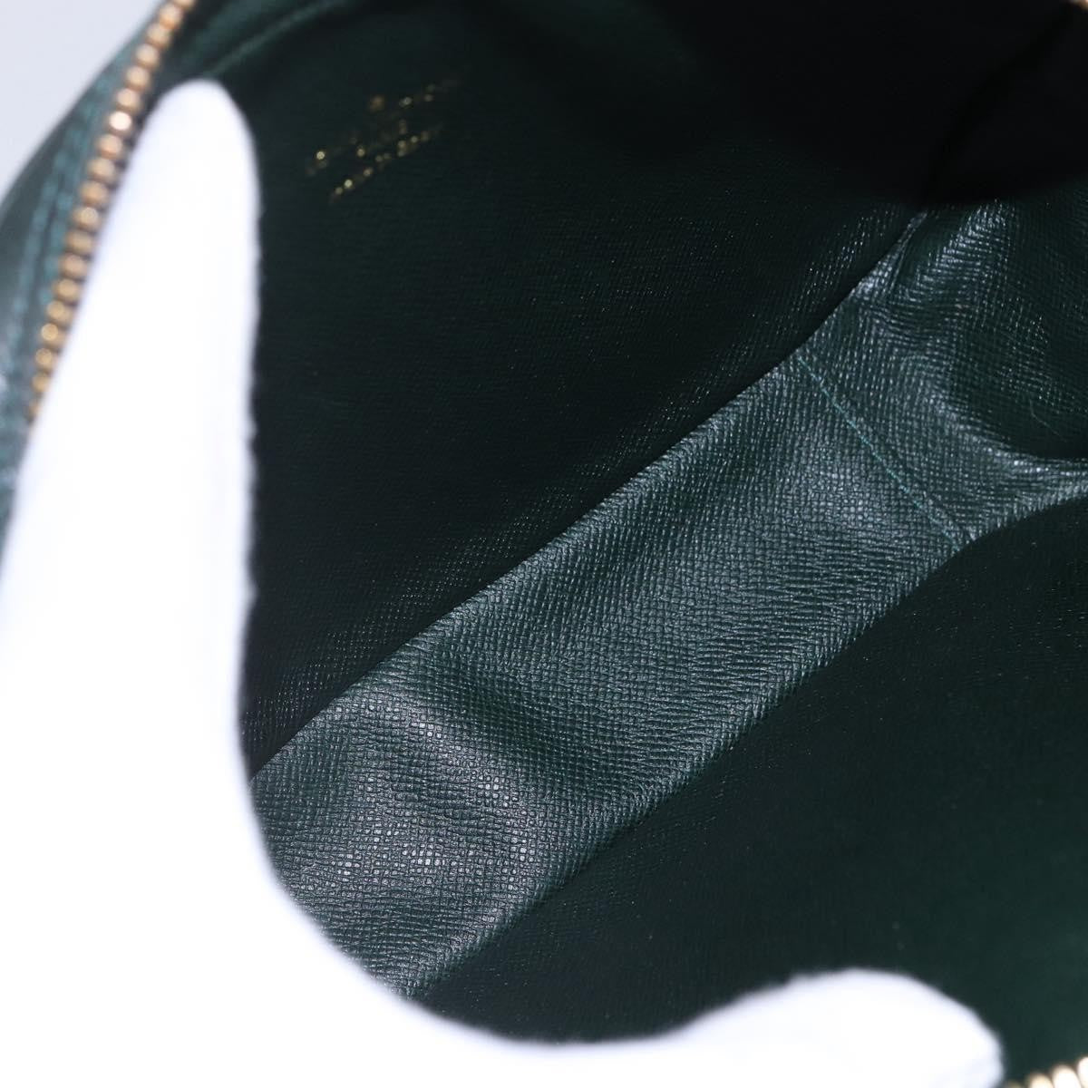 Louis Vuitton Toiletry Bag Leather, GREEN, LEATHER, Toiletry Case