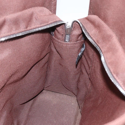 Hermes Fourre-tout Herline Canvas, BROWN, CANVAS, Tote bag