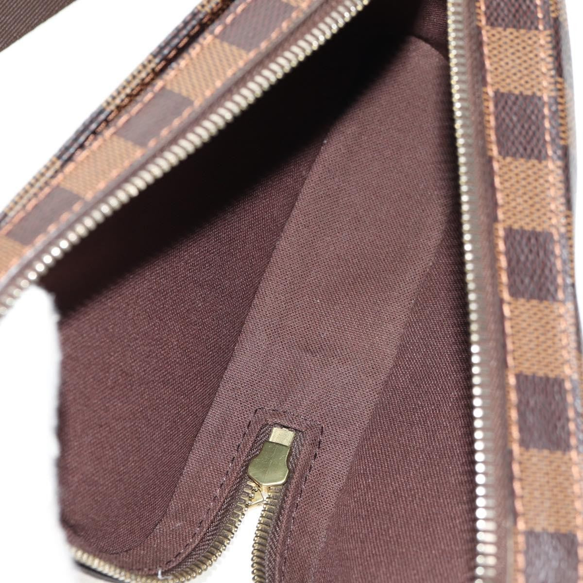 Louis Vuitton Geronimos Waist Bag Damier, BROWN, CANVAS, Travel bag