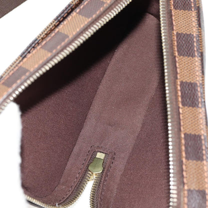 Louis Vuitton Geronimos Waist Bag Damier, BROWN, CANVAS, Travel bag