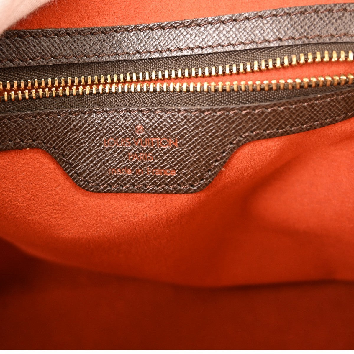 Louis Vuitton Brera Handbag Damier, BROWN, CANVAS, Handbag