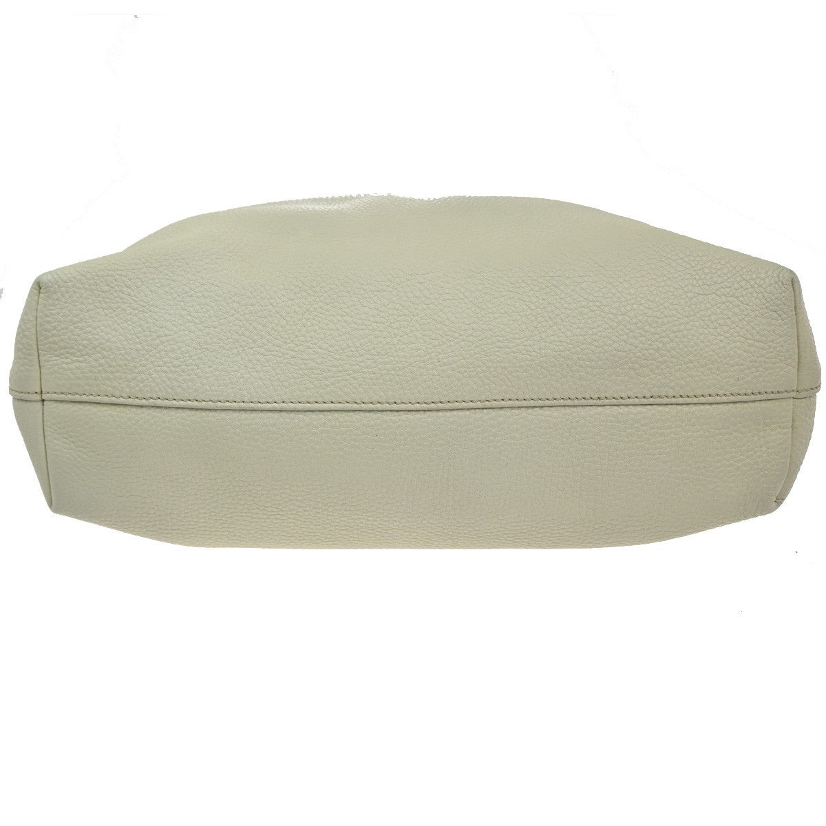 Prada Convertible Shopper Tote Vitello Daino, WHITE, LEATHER, Tote bag