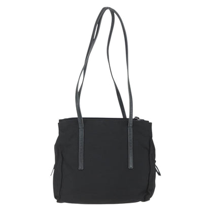 Prada Vintage Shoulder Bag Tessuto, BLACK, NYLON, Shoulder bag