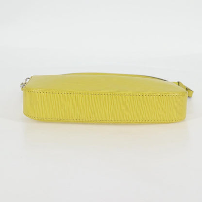 Louis Vuitton Pochette Accessoires NM Epi Leather, YELLOW, LEATHER, Clutche & pouche
