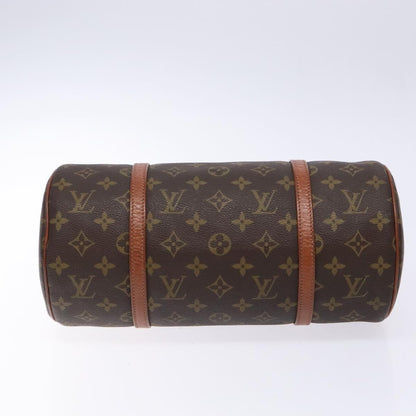 Louis Vuitton Papillon Handbag Monogram Canvas, BROWN, CANVAS, Handbag