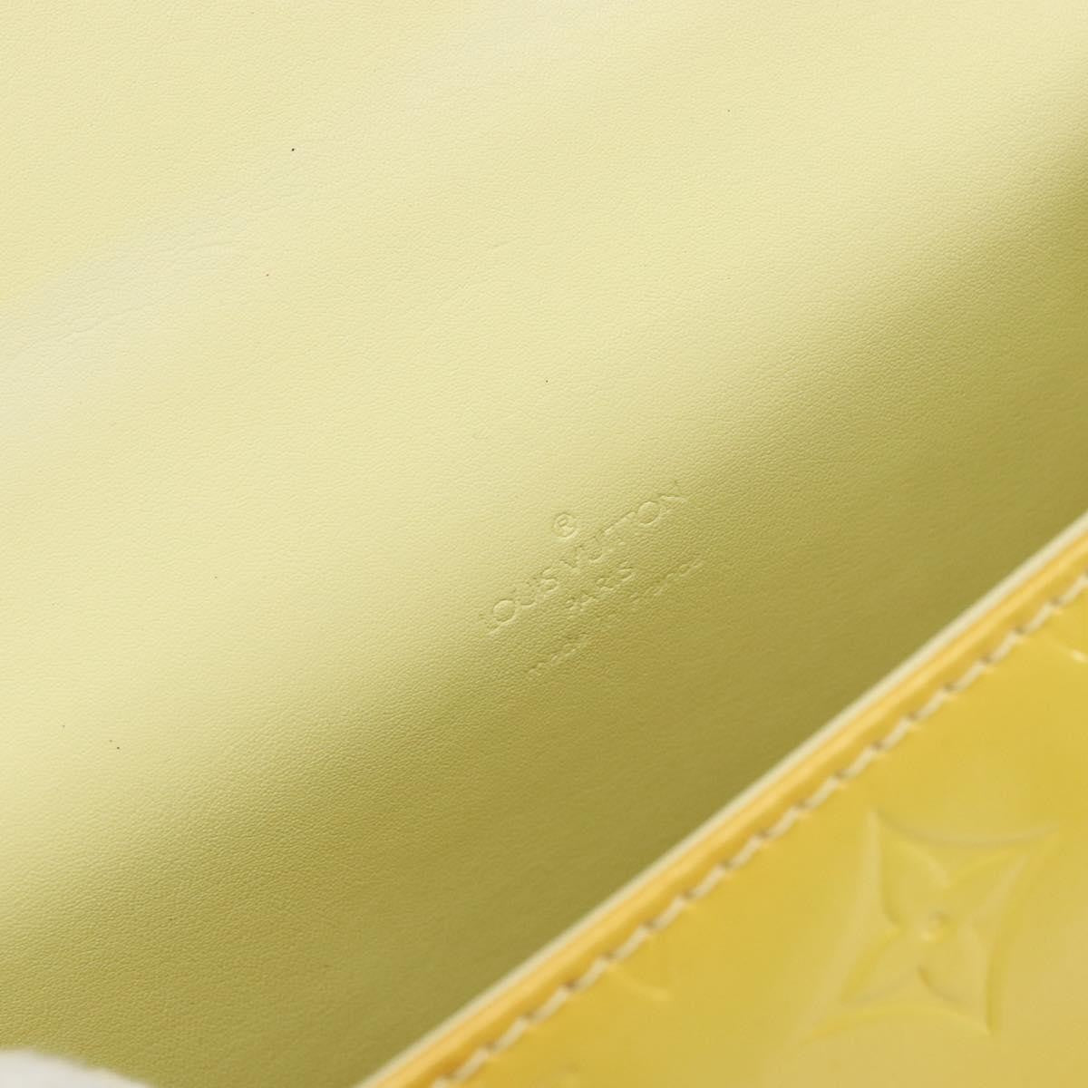 Louis Vuitton Spring Street NM Handbag Patent leather, YELLOW, PATENT_LEATHER, Handbag