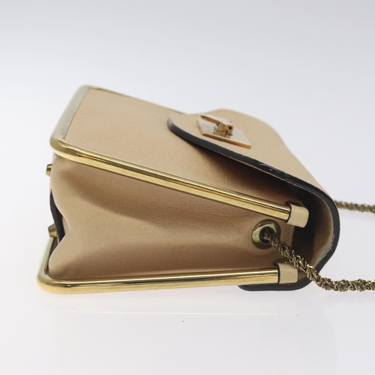 Chloe Sally Shoulder Bag Leather, BEIGE, LEATHER, Shoulder bag