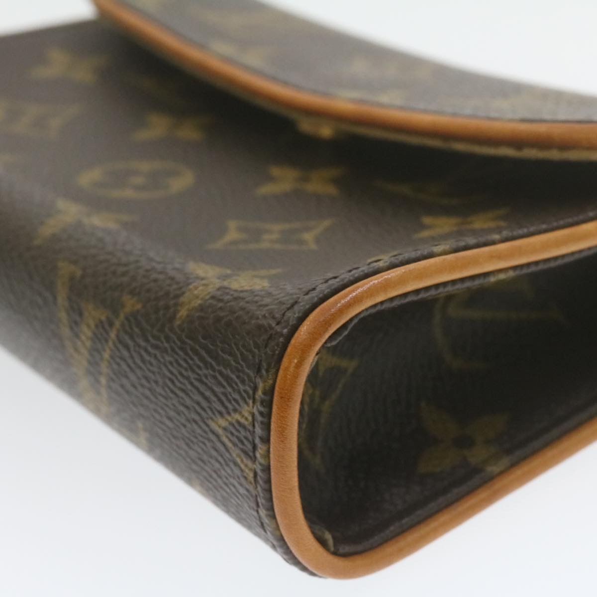 Louis Vuitton Florentine Waist Bag Monogram Canvas, BROWN, CANVAS, Travel bag