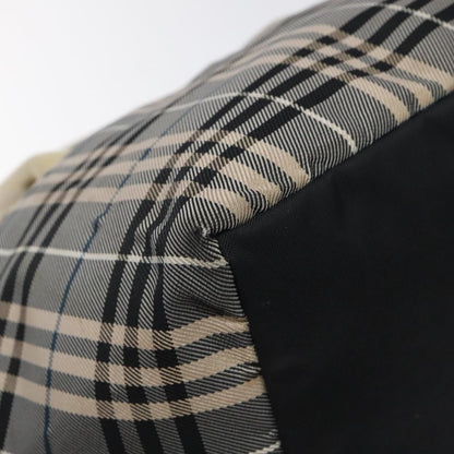 Burberry Nova Check Tote canvas check pattern, NAVY, CANVAS, Tote bag