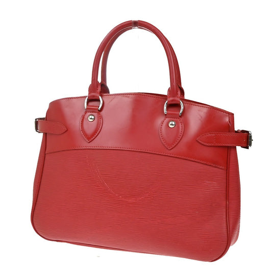 Louis Vuitton Passy Tote Epi Leather, RED, LEATHER, Tote bag