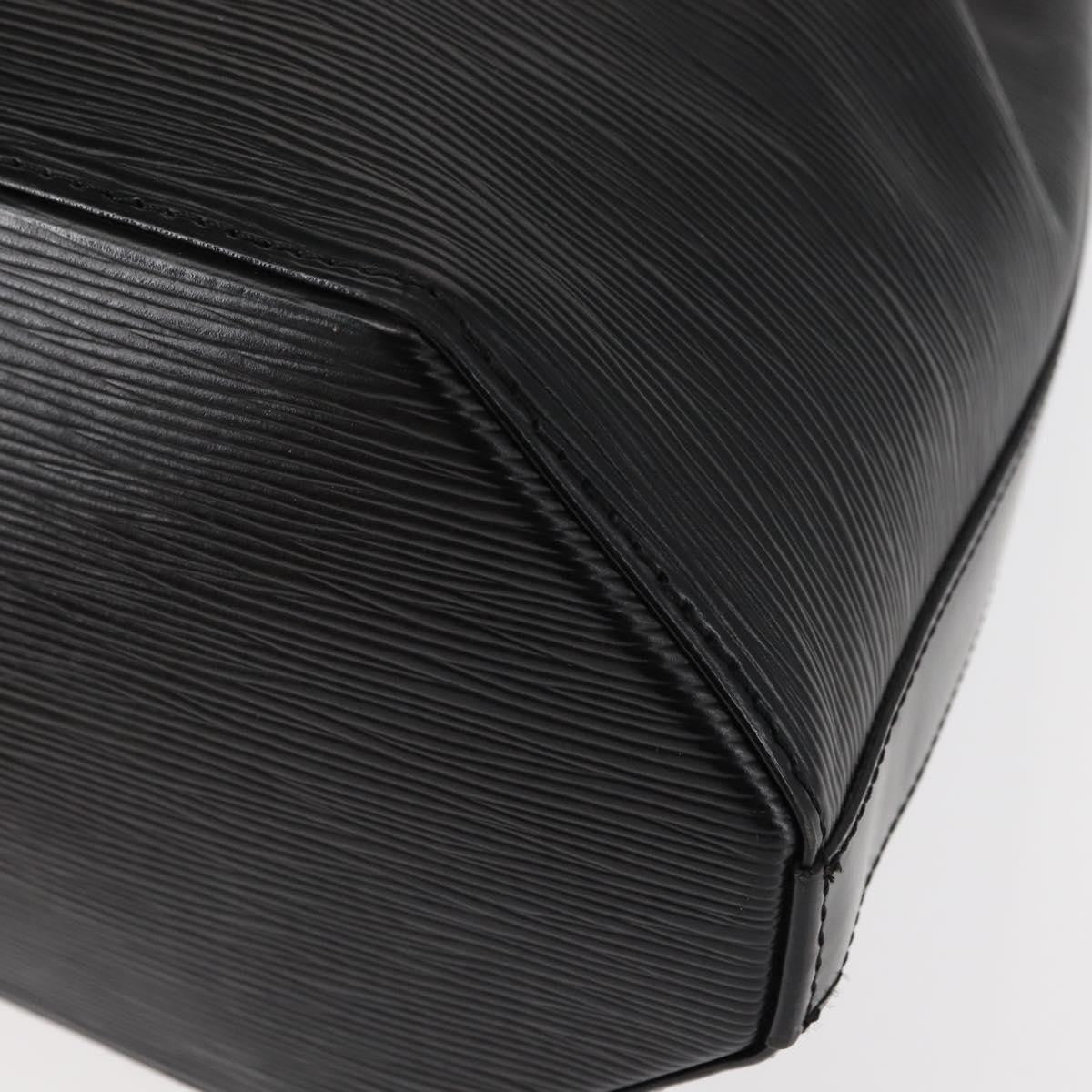 Louis Vuitton Vintage Sac d'Epaule Handbag Epi Leather, BLACK, LEATHER, Handbag