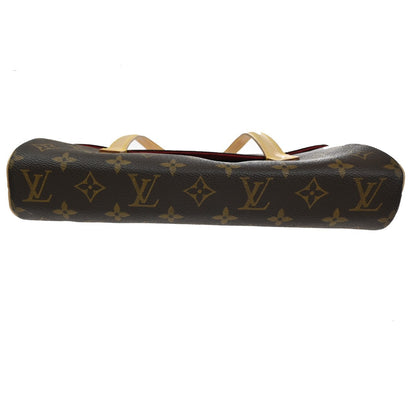 Louis Vuitton Sonatine Handbag Monogram Canvas, BROWN, CANVAS, Handbag