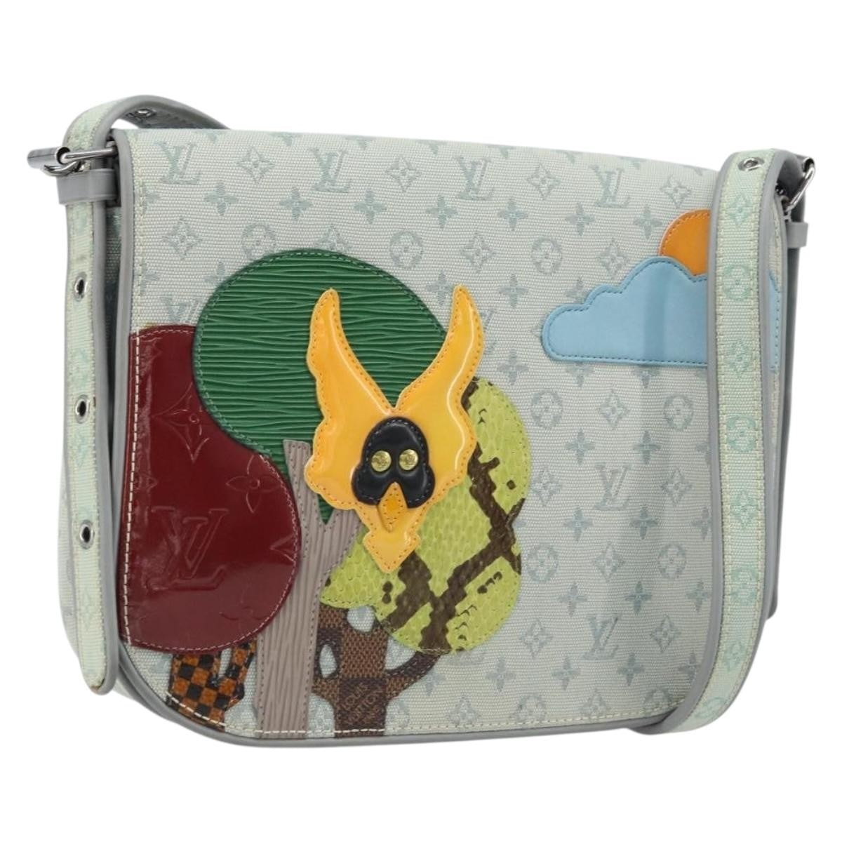 Louis Vuitton Conte de Fees Musette Shoulder Bag Monogram Patchwork, Gray, Canvas, Shoulder Bag