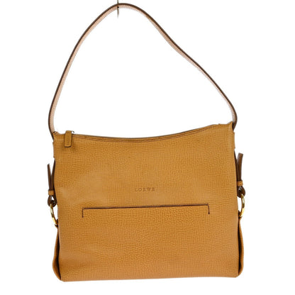 Loewe Vintage Shoulder Bag Leather, BROWN, LEATHER, Shoulder bag