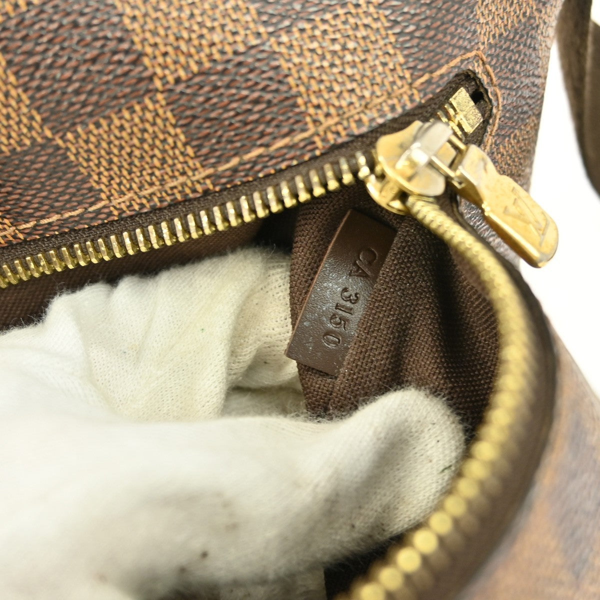 Louis Vuitton Brooklyn Handbag Damier, BROWN, CANVAS, Shoulder bag