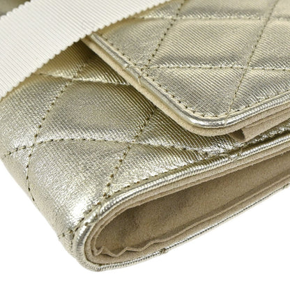Chanel Reissue 2.55 Clutch Leather, Gold, Leather, Clutch