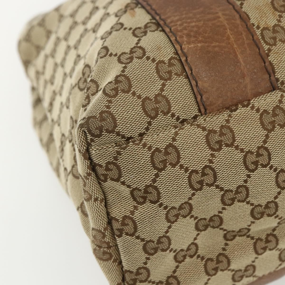 Gucci Bamboo Bar Tote GG Canvas, BEIGE, CANVAS, Tote bag