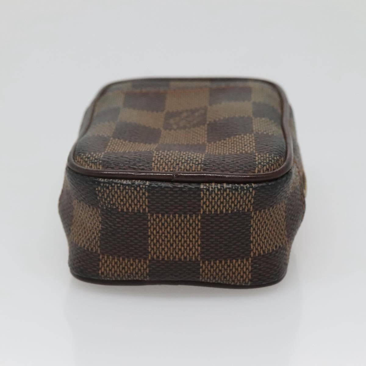 Louis Vuitton Etui Okapi Camera Case Damier, BROWN, CANVAS, Travel bag