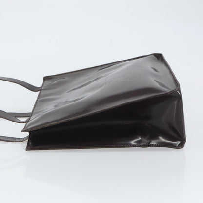 Chanel Vintage Tote Patent leather, BROWN, PATENT_LEATHER, Tote bag