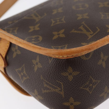 Louis Vuitton Sologne Handbag Monogram Canvas, Brown, Canvas, Shoulder Bag