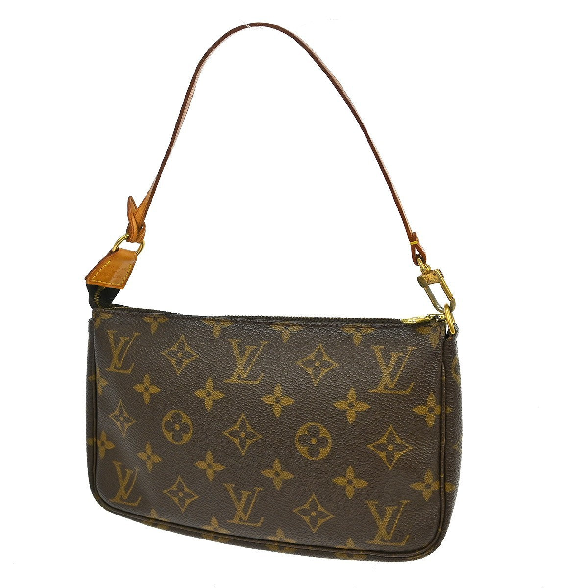 Louis Vuitton Pochette Accessoires NM Monogram Canvas, Brown, Canvas, Clutch