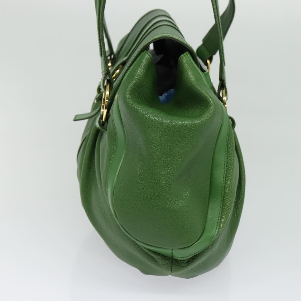 Bvlgari Chandra Top Handle Bag Leather, GOLD, LEATHER, Handbag