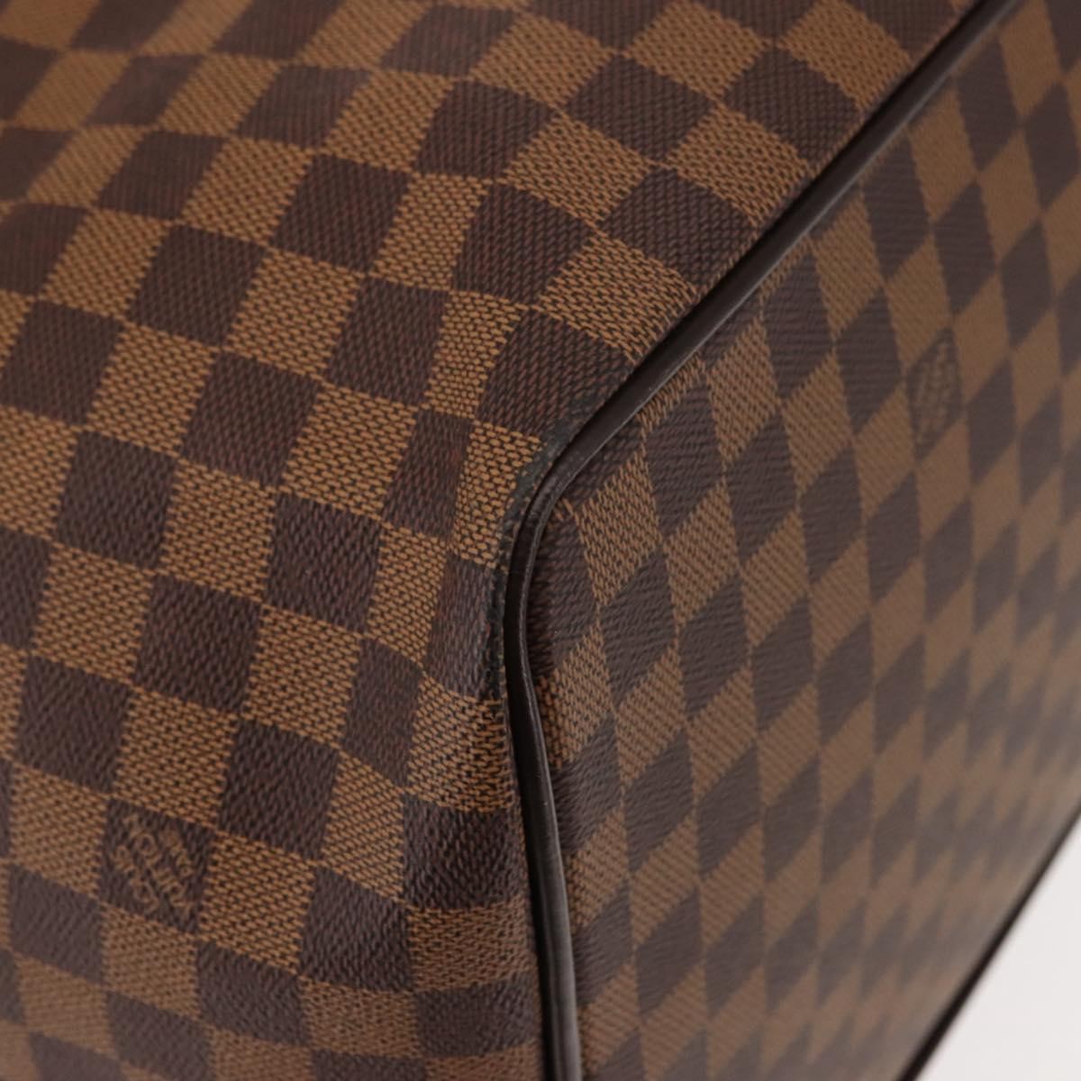 Louis Vuitton Greenwich Travel Bag Damier, BROWN, CANVAS, Travel bag