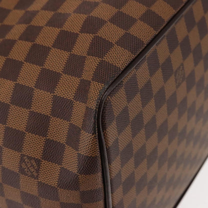 Louis Vuitton Greenwich Travel Bag Damier, BROWN, CANVAS, Travel bag