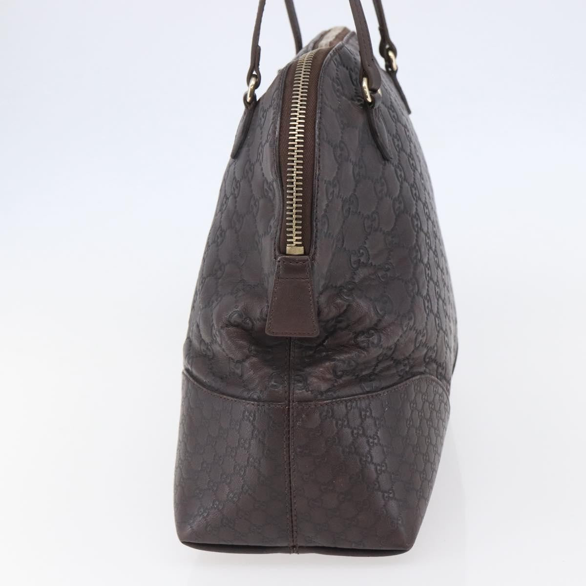 Gucci Bree Dome Tote Guccissima Leather, BROWN, LEATHER, Tote bag