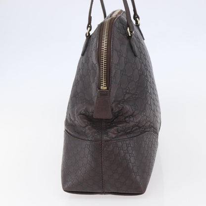 Gucci Bree Dome Tote Guccissima Leather, BROWN, LEATHER, Tote bag