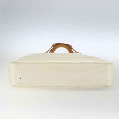 Louis Vuitton Brentwood Handbag Monogram Vernis, BEIGE, PATENT_LEATHER, Tote bag