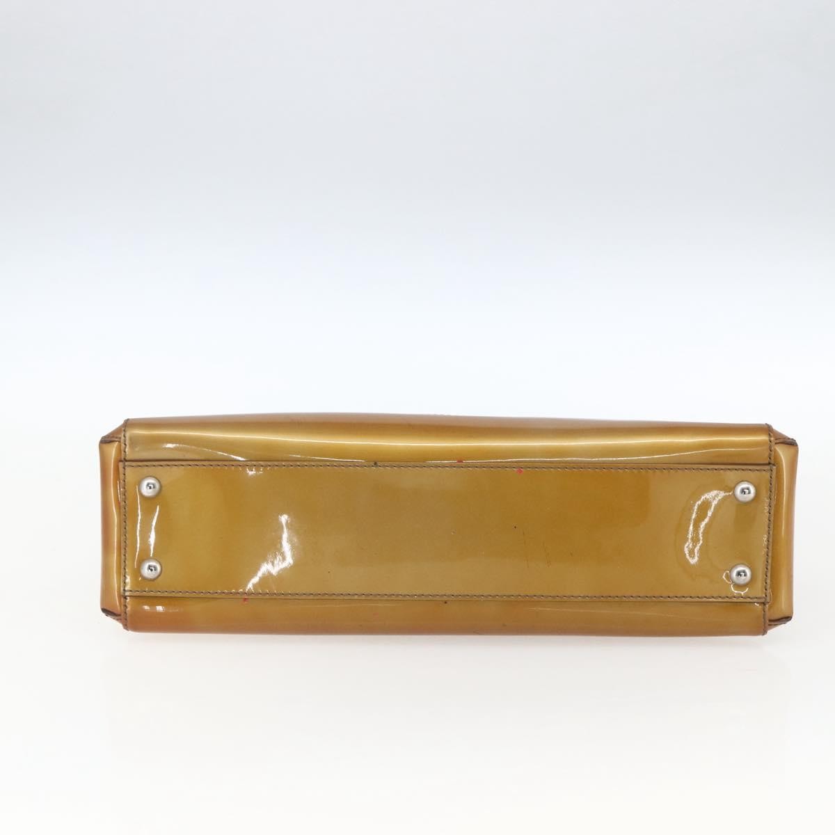 cartier Marcello Handbag Patent leather, Yellow, Patent Leather, Handbag