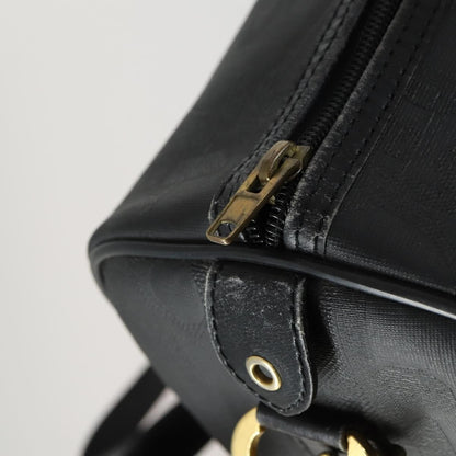 Christian Dior Vintage Trotter Boston Bag Canvas, BLACK, CANVAS, Travel bag