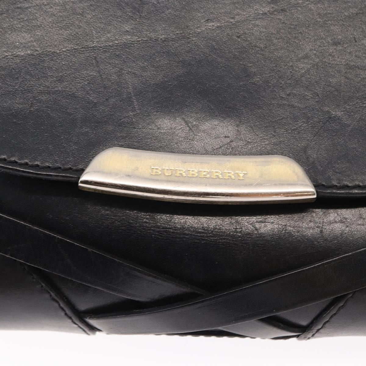 Burberry Bridle Abbott Crossbody Bag Leather, BLACK, LEATHER, Shoulder bag