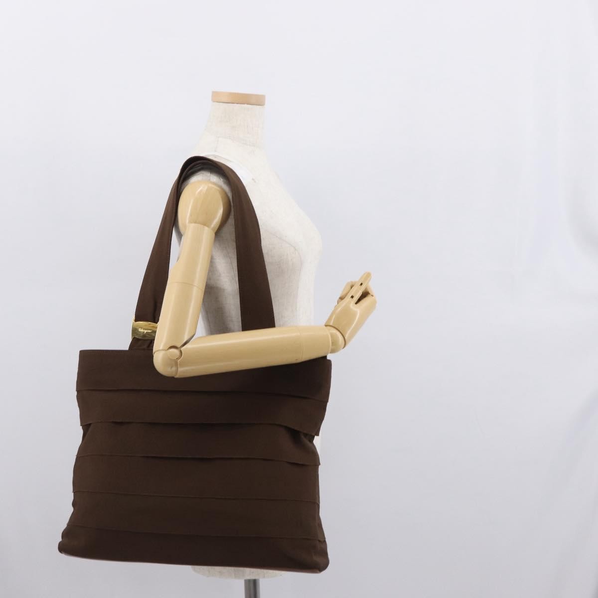 Salvatore Ferragamo Vara Tote Canvas, BROWN, CANVAS, Tote bag