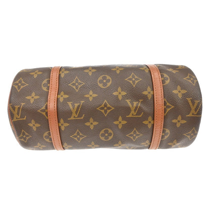Louis Vuitton Papillon Handbag Monogram Canvas, Brown, Canvas, Handbag