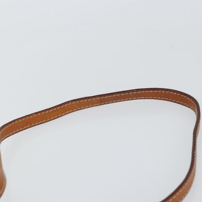 Celine Circle Logo Shoulder Bag Canvas, BROWN, CANVAS, Shoulder bag