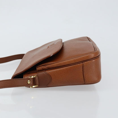 Burberry Flap Shoulder Bag Leather, BEIGE, LEATHER, Shoulder bag