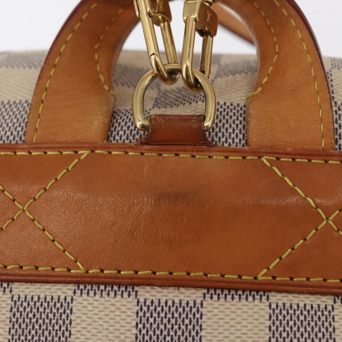 Louis Vuitton Sperone Backpack Damier, WHITE, CANVAS, Backpack