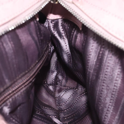 Salvatore Ferragamo Marisa Satchel Leather, PINK, LEATHER, Handbag