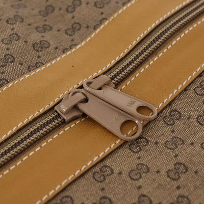 Gucci Web Trim Weekend Duffle Bag GG Coated Canvas, BEIGE, CANVAS, Travel bag