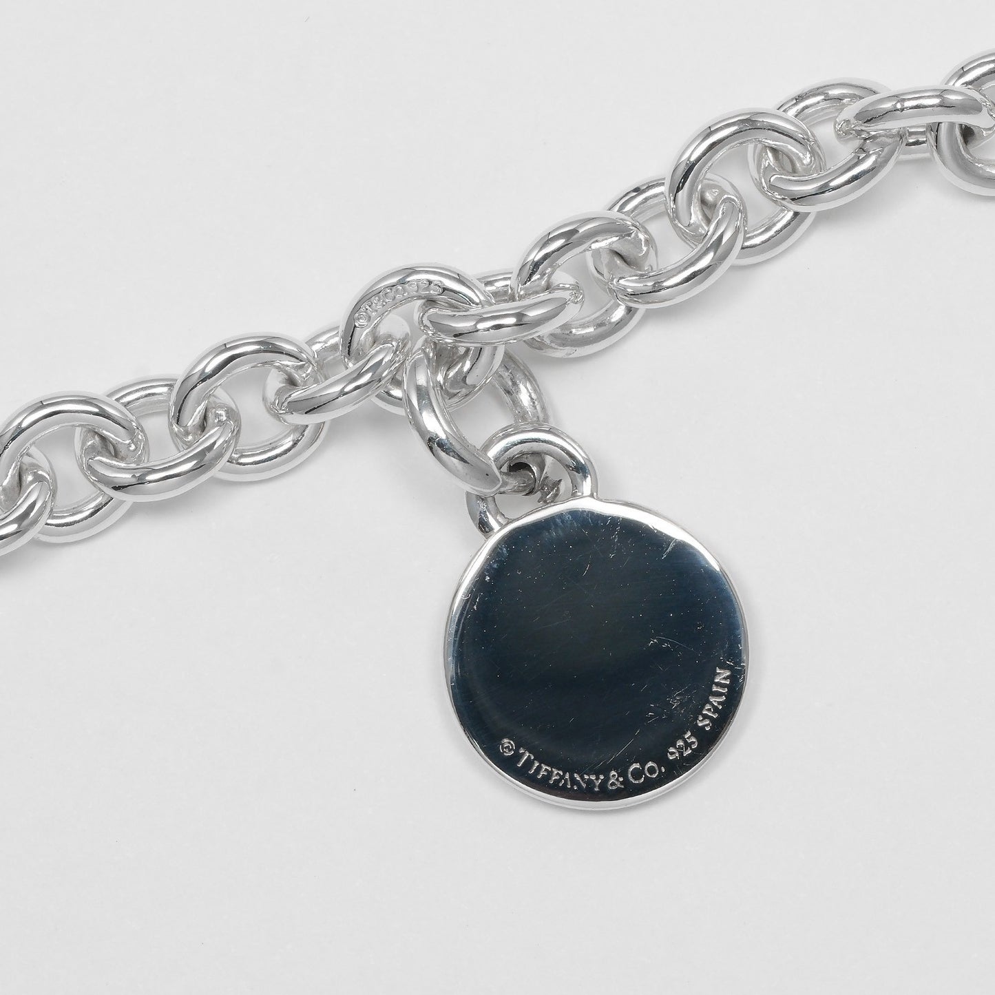 Tiffany & Co. 1837 Round tag bracelet Silver 925, SILVER, SILVER, Bracelet