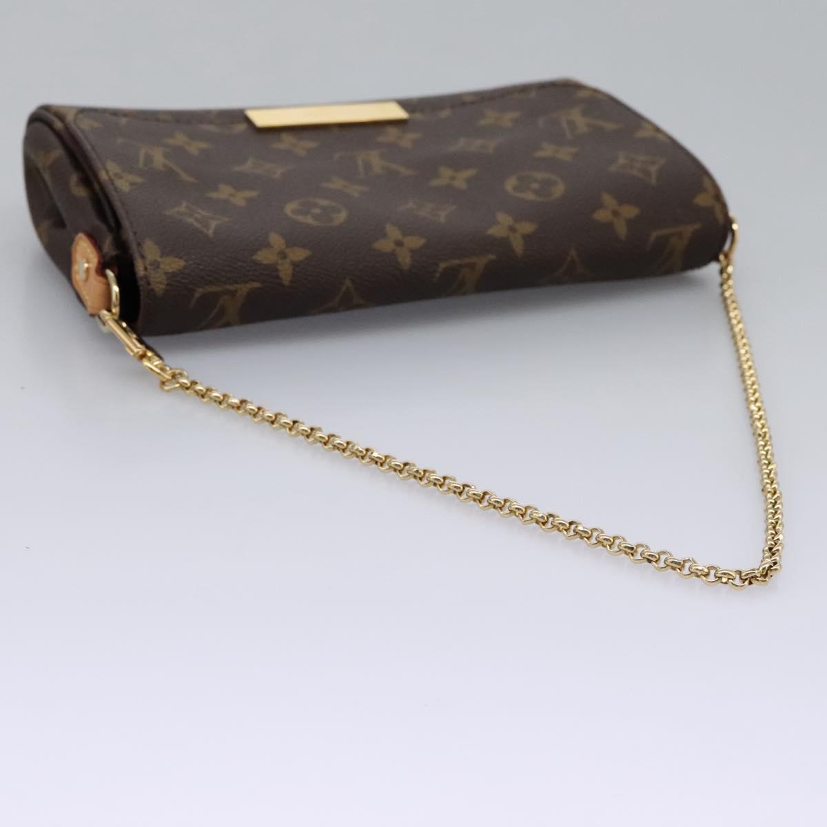 Louis Vuitton Favorite Handbag Monogram Canvas, BROWN, CANVAS, Shoulder bag