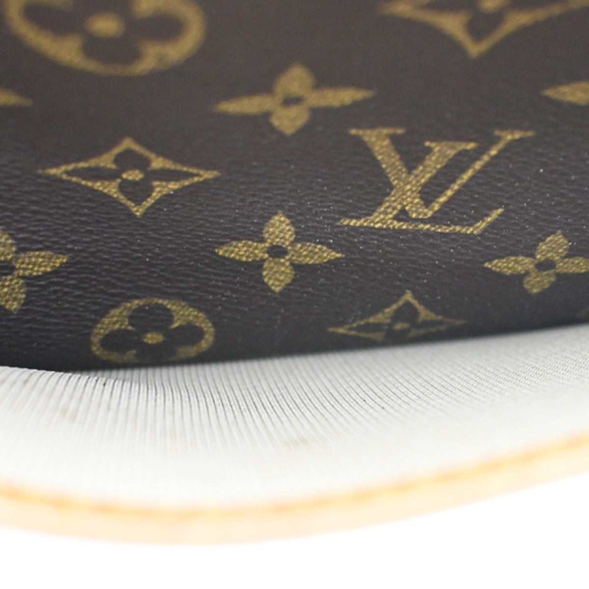 Louis Vuitton Deauville Handbag Monogram Canvas, BROWN, LEATHER, Handbag