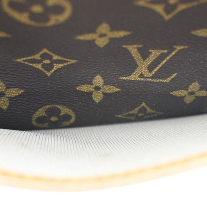Louis Vuitton Deauville Handbag Monogram Canvas, BROWN, LEATHER, Handbag