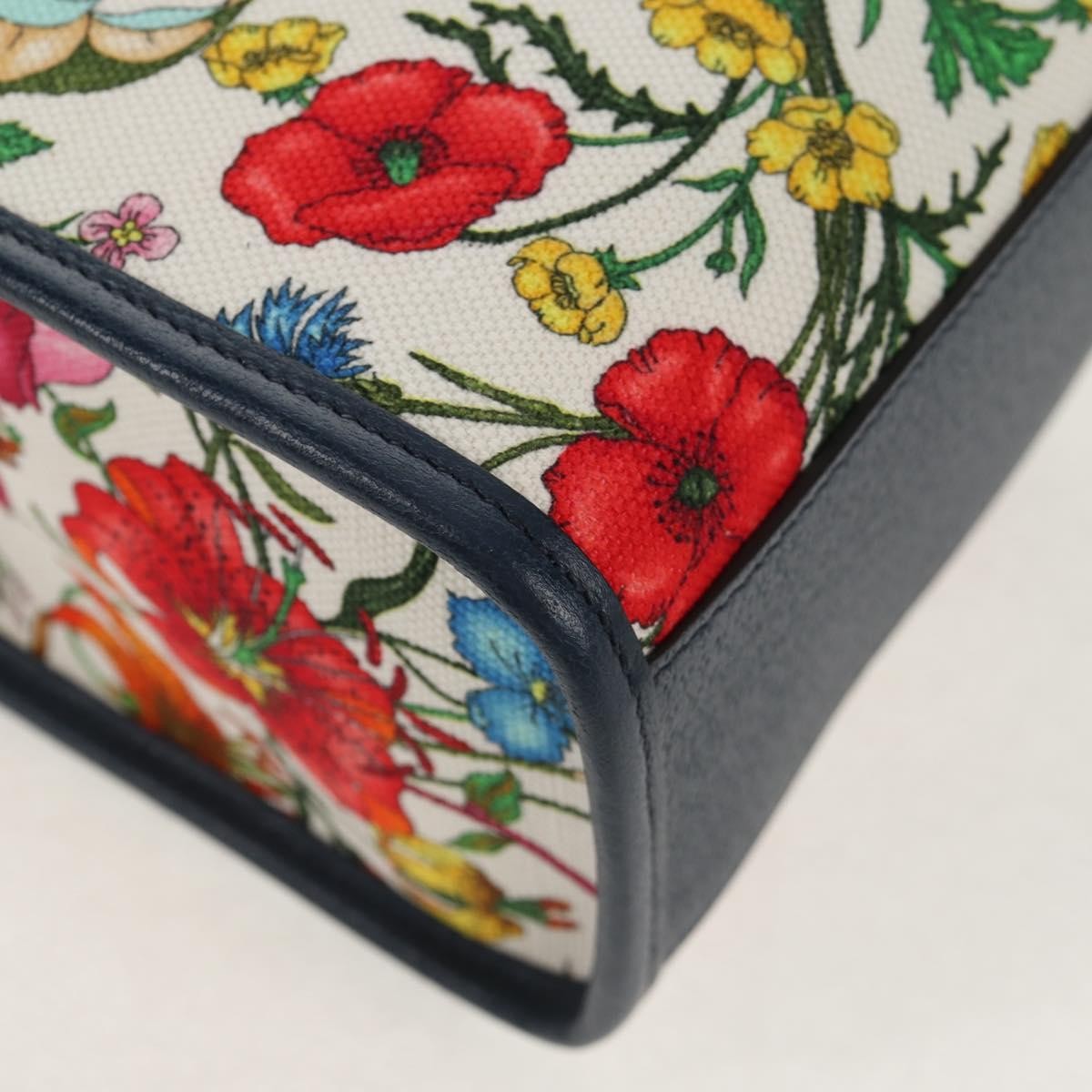 Gucci Flora Canvas, Multicolour, Canvas, Tote Bag