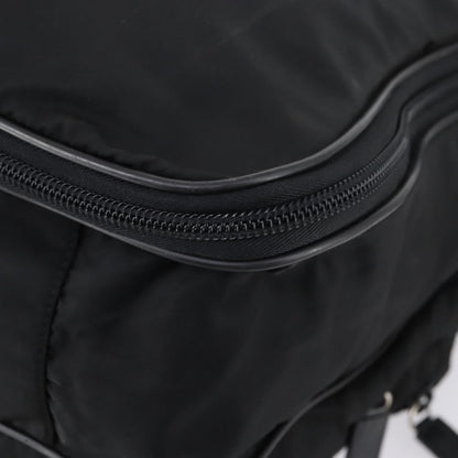 Prada Porta Computer Briefcase Tessuto and Saffiano Leather, BLACK, NYLON, Briefcase