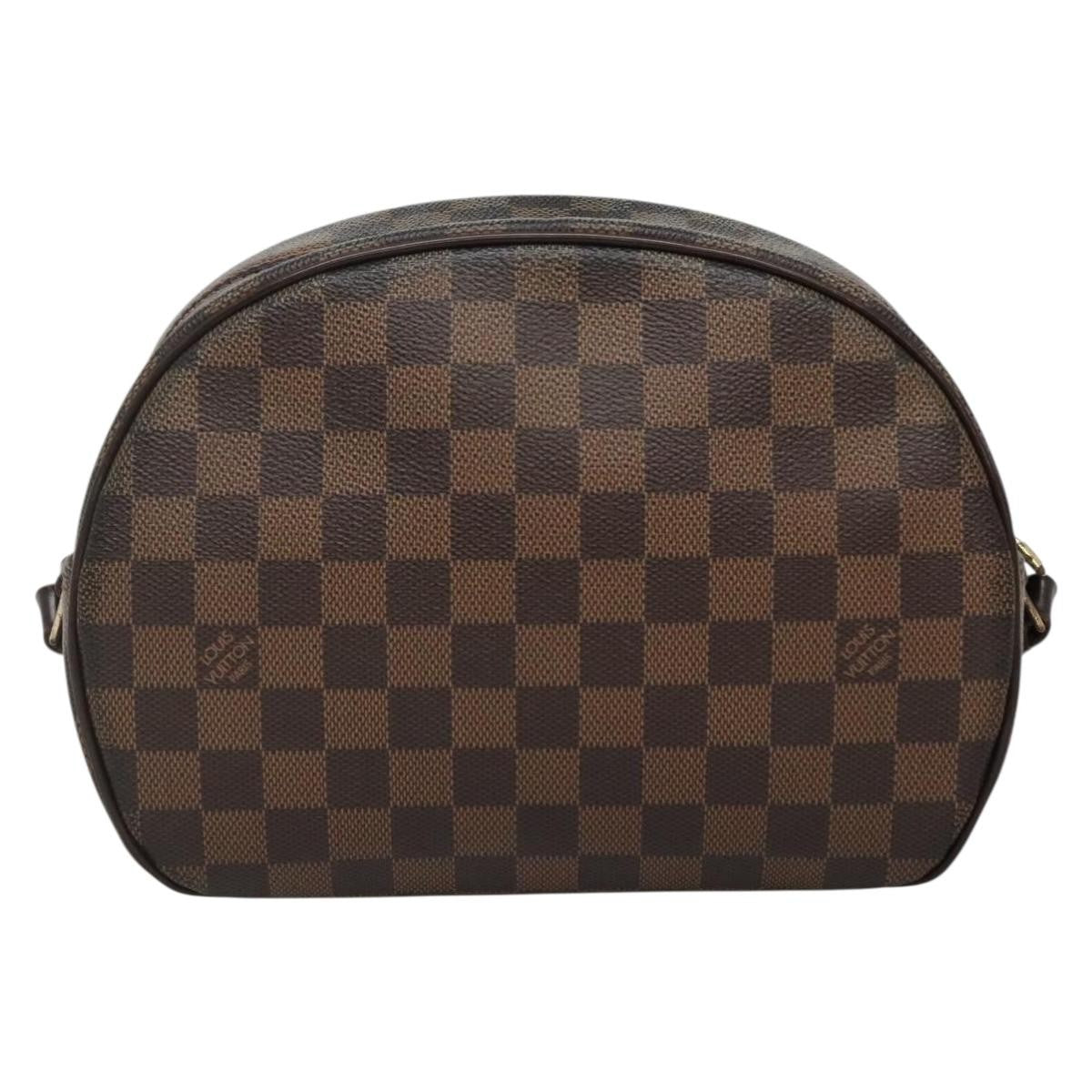 Louis Vuitton Blois Handbag Monogram Canvas, BROWN, CANVAS, Shoulder bag