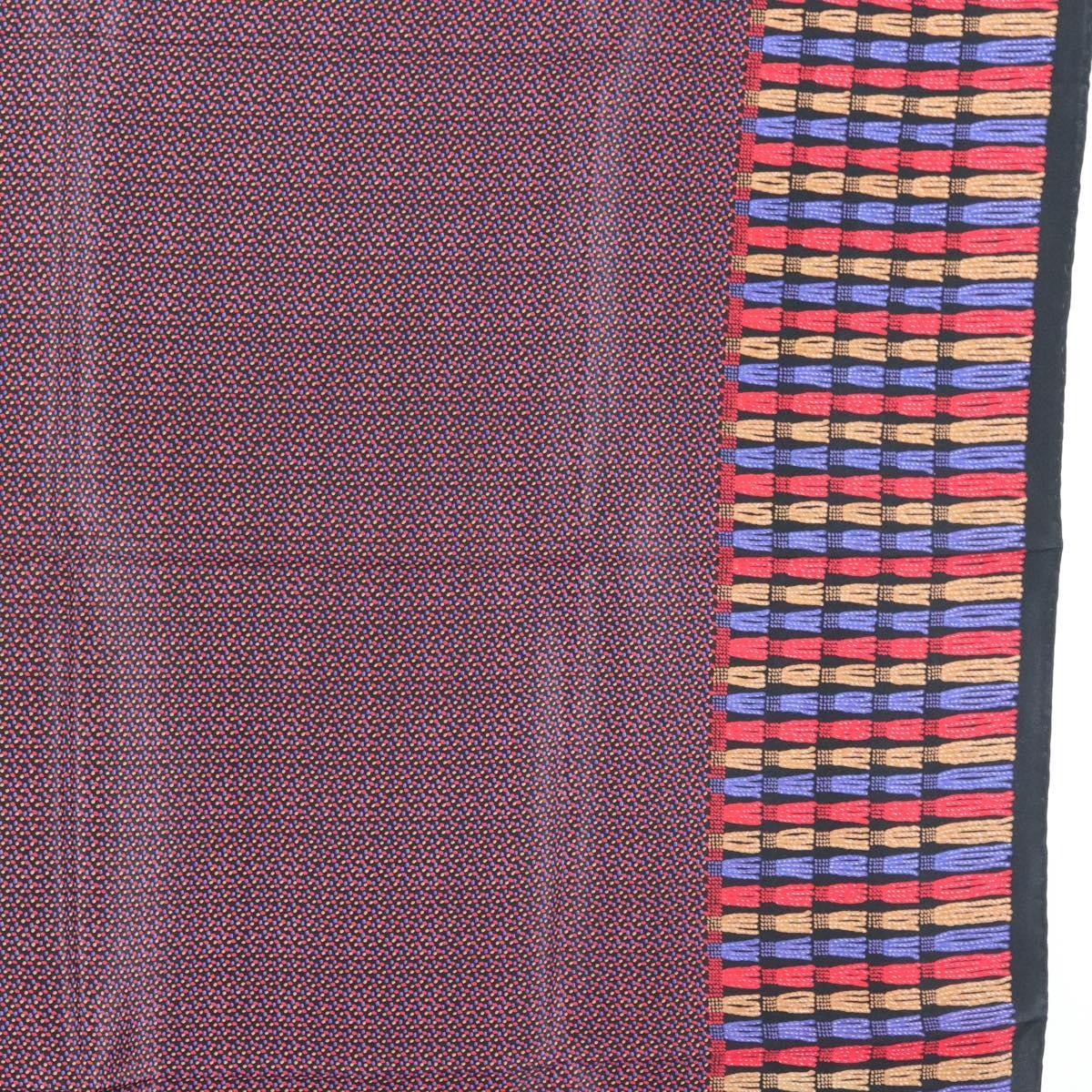 Chanel Carré 90 Silk, PURPLE, SILK, Scarve & shawl